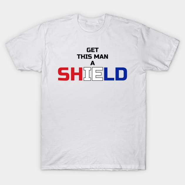 Get this man a shield T-Shirt by thegameme